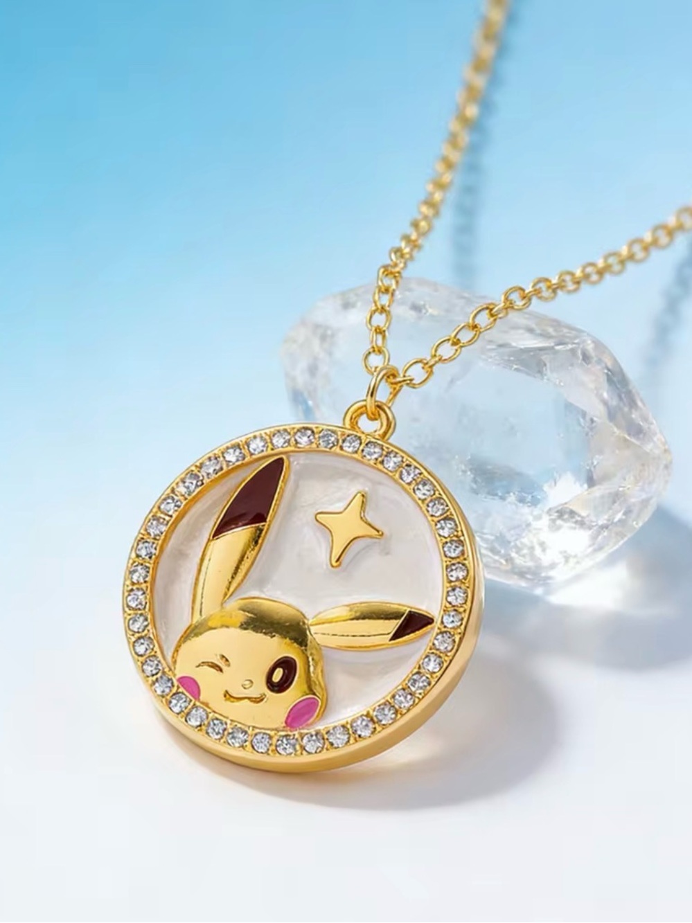 Pokemon Pikachu Collectible Necklace Women Jewelry NEW Games Toys Anime Fashion